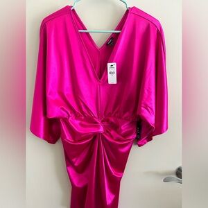Pink dress size XS bright pink from Express